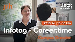 Infotag am SRH Campus Dresden mit Inhouse-Messe career:time