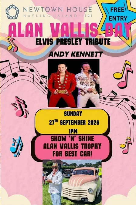 Alan Vallis day - Elvis Tribute & Car Show