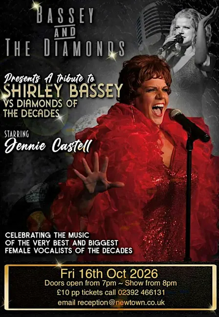 Jennie Castell Presents - Shirley Bassey vs Diamonds of the Decades