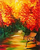 Autumn Bench