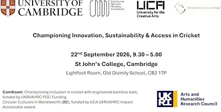 Championing Innovation, Sustainability & Access in Cricket Conference