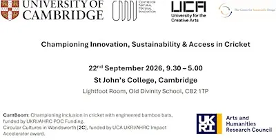 Championing Innovation, Sustainability & Access in Cricket Conference