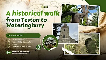 A historical walk from Teston to Wateringburfy