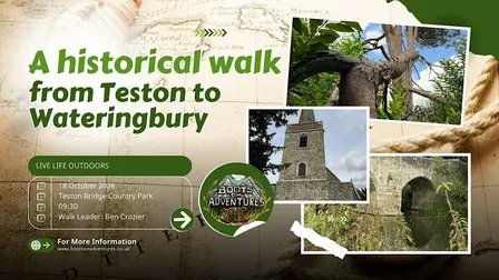 A historical walk from Teston to Wateringburfy