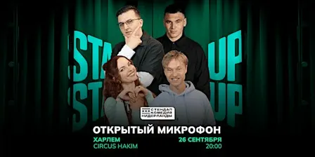 STAND-UP OPEN MIC В ХАРЛЕМЕ