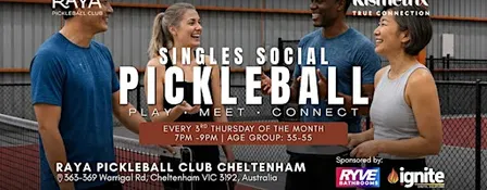 Oct 15 | Thursday Evening Pickleball for Singles Age 35-55 | Cheltenham
