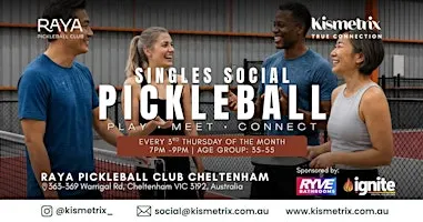 Sep 17 | Thursday Evening Pickleball for Singles Age 35-55 | Cheltenham