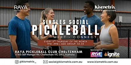 Sep 17 | Thursday Evening Pickleball for Singles Age 35-55 | Cheltenham
