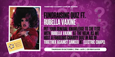 Drag Quiz Night in aid of Together Against Cancer