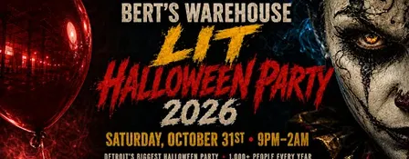 5th Annual Berts Warehouse Halloween Party (Everyone Free B4 10PM w/ RSVP)