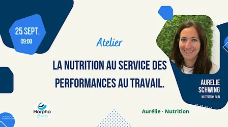 La nutrition au service des performances au travail.