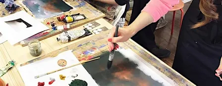 Drink & Draw (BYOB) Oil Painting - Turner's Night Skies