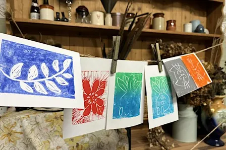 Creative Mondays with Laura: Collaborative Lino Printing for adults