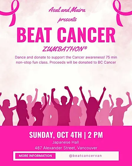 Zumbathon® Charity Event Beat Cancer 2026