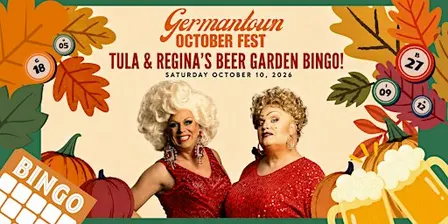 Tula and Regina's Beer Garden Bingo - October Fest
