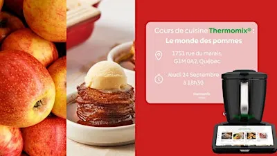 Atelier spécial POMMES à l’Agence Thermomix Québec!