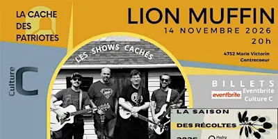 LION MUFFIN_14 novembre  2026_ Les shows cachés.