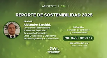 Presentación del Reporte de Sostenibilidad