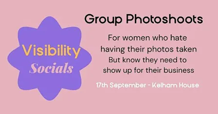 Visibility Social - A group photoshoot for women in business