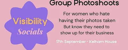 Visibility Social - A group photoshoot for women in business