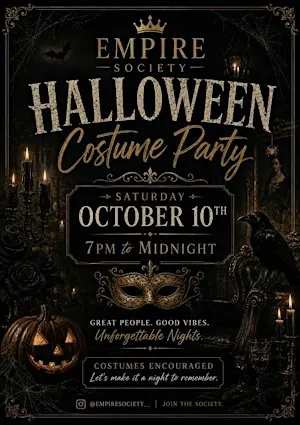 Halloween at The Empire Society