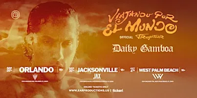 Daiky Gamboa en Orlando | Viajando por el Mundo – Official TropiTour