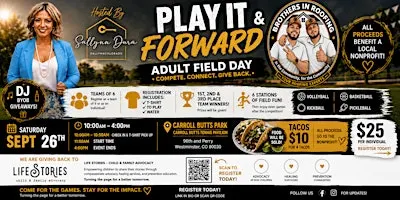 Play It Forward: Adult Field Day