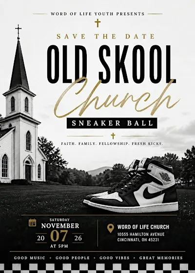 Sneaker Ball - Old Skool Church