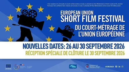 QUÉBEC: Festival du court métrage de l'Union européenne 2026