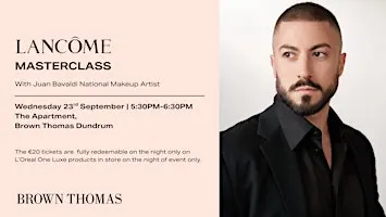 Explore Lancôme’s New Launches with Juan Bavaldi