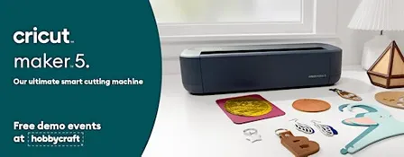 ABERDEEN Hobbycraft - Cricut™ Maker™ 5 Tour