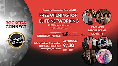 Free  Wilmington Elite Rockstar Connect Networking (September, NC)