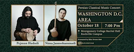 An Evening of Persian Classical Music — Washington, D.C.