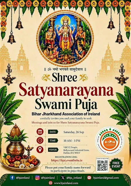 BJAI's Shree Satyanarayana Swami Puja 2026