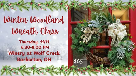 Winter Woodland Wreath Making Class