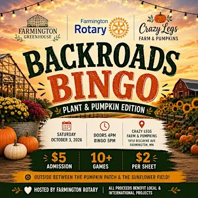 Backroads Bingo: Plants & Pumpkins Edition