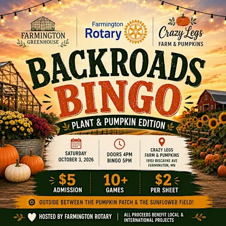 Backroads Bingo: Plants & Pumpkins Edition