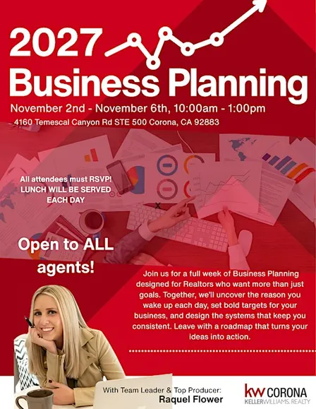 2027 Real Estate Agent Business Planning