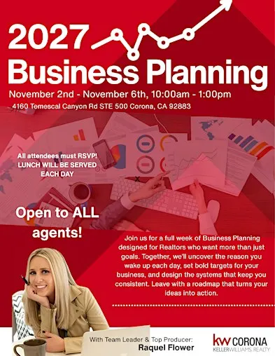 2027 Real Estate Agent Business Planning