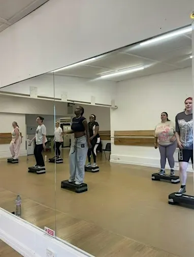 Sweat & Whine | Zumba Step Dance Class