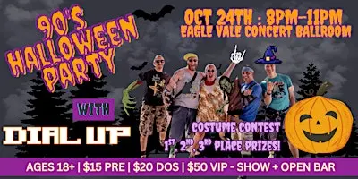 90's Halloween Party with DIAL UP!