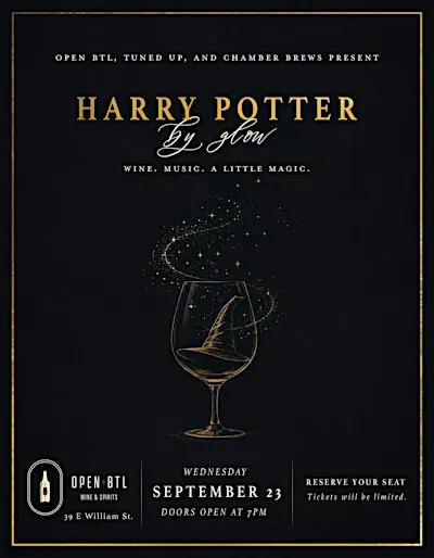 Harry Potter by Glow at Open BTL Wine and Spirits