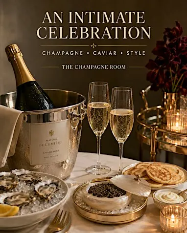 Grand Opening of The Champagne Room Featuring Moët & Chandon
