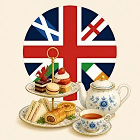 Afternoon Tea at The Wee British Shop