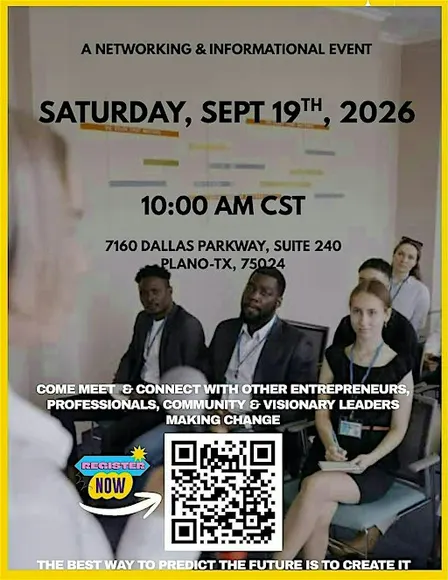 NETWORKING & INFORMATIONAL SESSION FOR BUSINESS OWNERS & COMMUNITY LEADERS