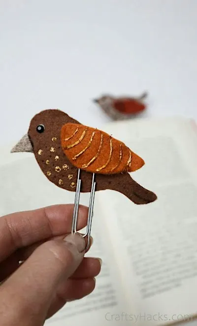 Art in the Park: Felt Animal Bookmarks