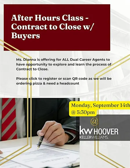 Contract to Close w/ Buyers