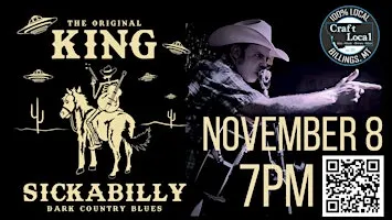 KING SICKABILLY  w/Adam Rutt