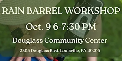 Rain Barrel Workshop