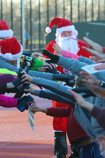 Mini Athletics Santa Fun Run!